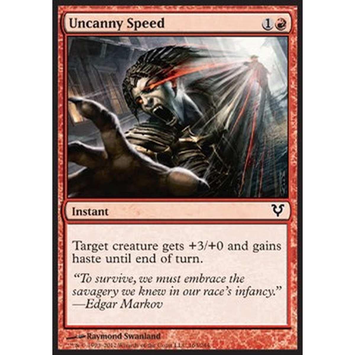 Uncanny Speed - Velocit  Straordinaria - [AVR] [NM] [Foil]