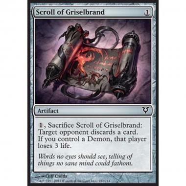 Scroll of Griselbrand - Pergamena di Griselbrand - [AVR] [NM] [Foil]