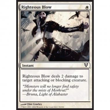 Righteous Blow - Colpo Virtuoso - [AVR] [NM] [Foil]