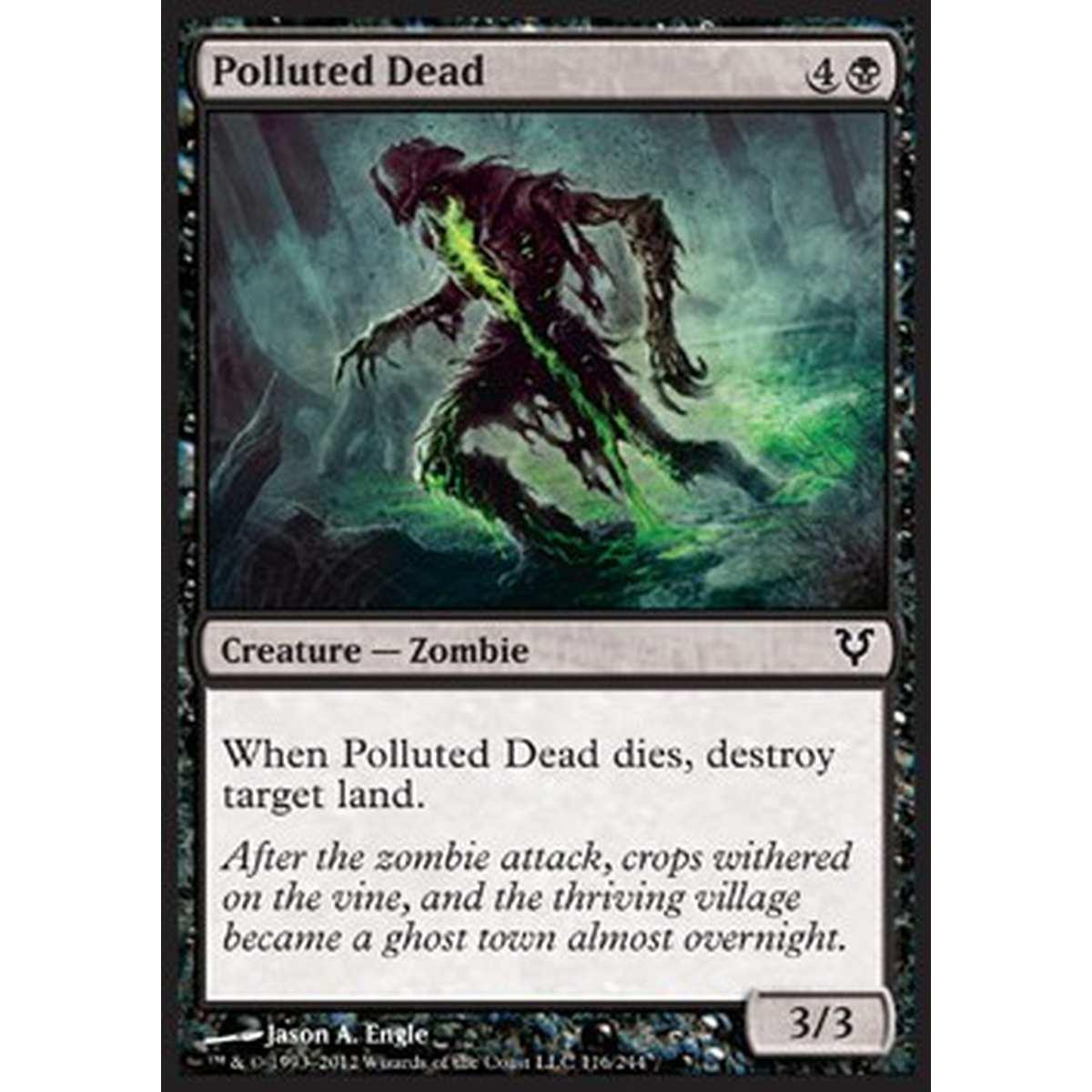 Polluted Dead - Morto Infetto - [AVR] [NM] [Foil]