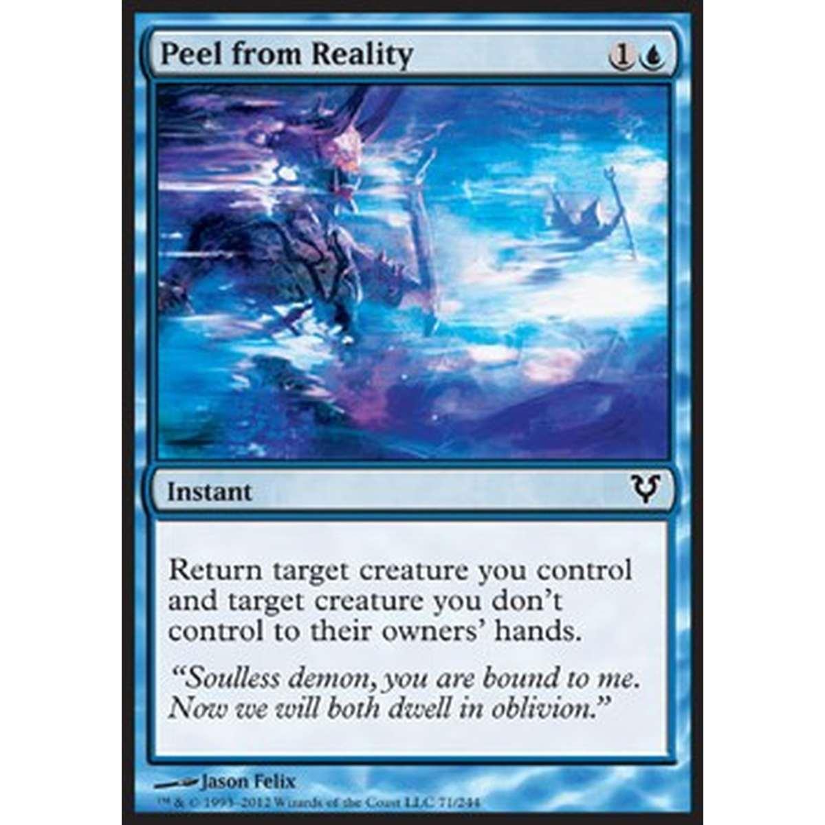 Peel from Reality - Rimuovere dalla Realt  - [AVR] [NM] [Foil]