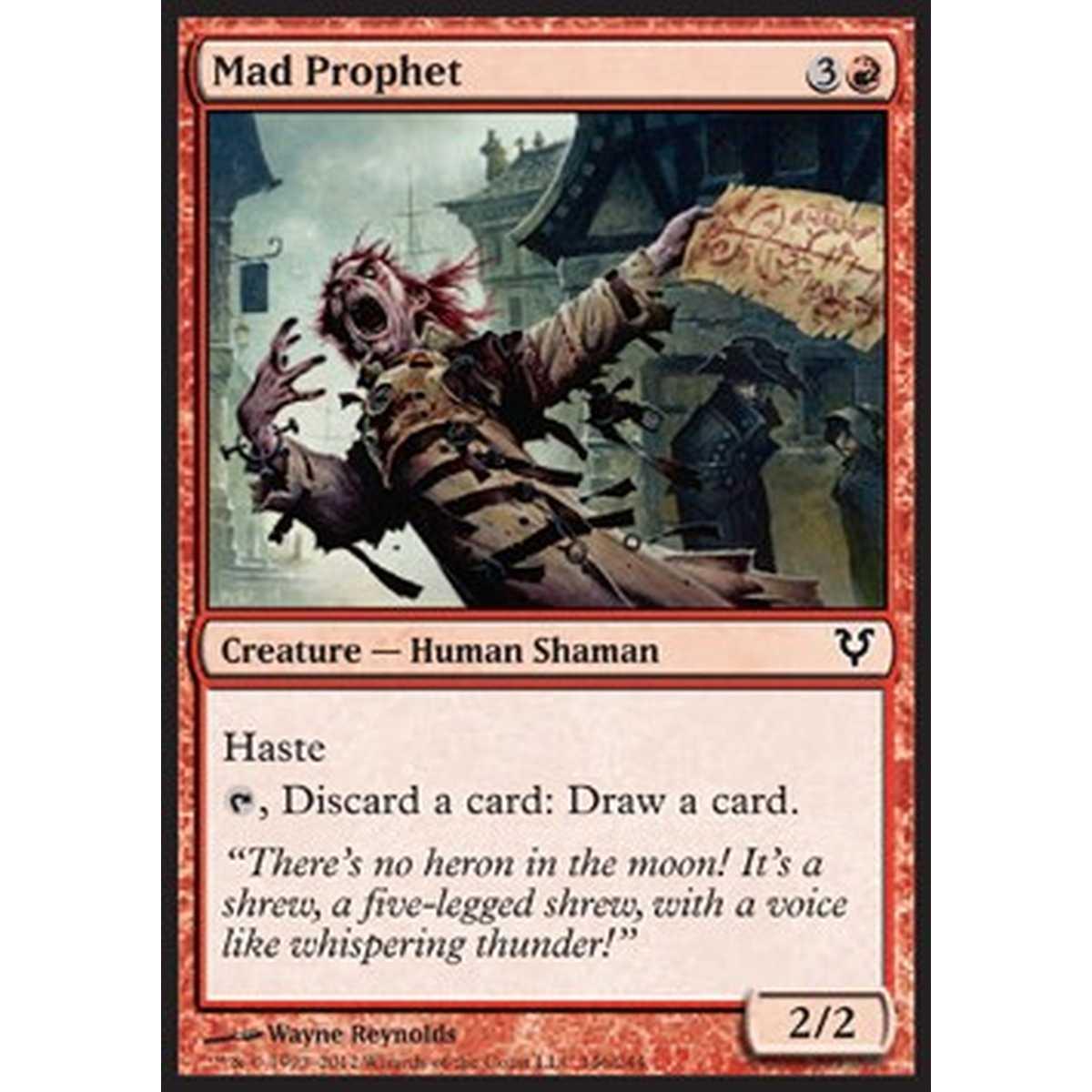 Mad Prophet - Profeta Delirante - [AVR] [NM] [Foil]