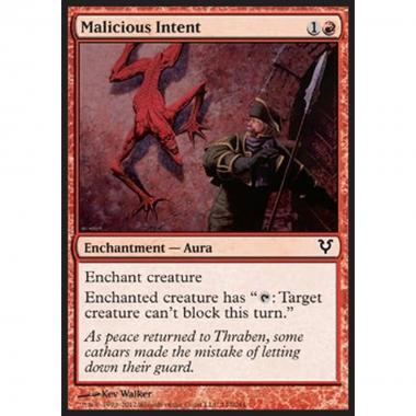 Malicious Intent - Cattive Intenzioni - [AVR] [NM] [Foil]