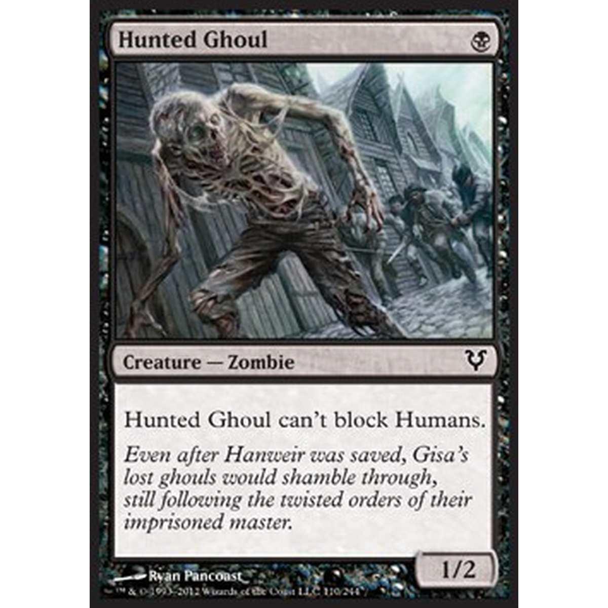 Hunted Ghoul - Ghoul Braccato - [AVR] [NM] [Foil]