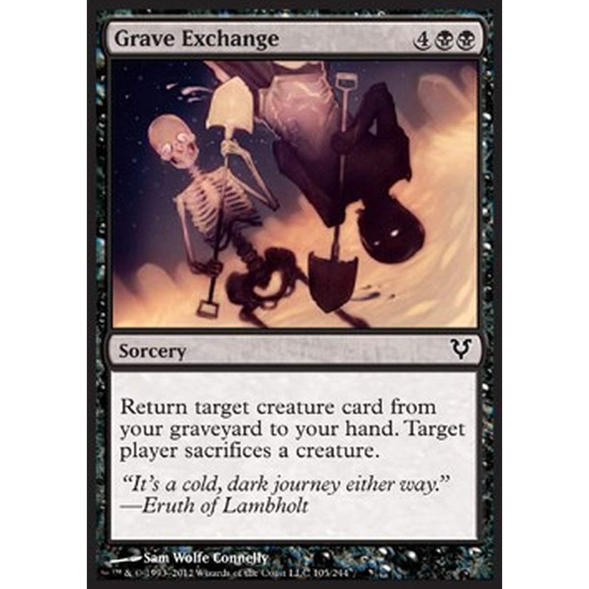 Grave Exchange - Scambio di Tombe - [AVR] [NM] [Foil]