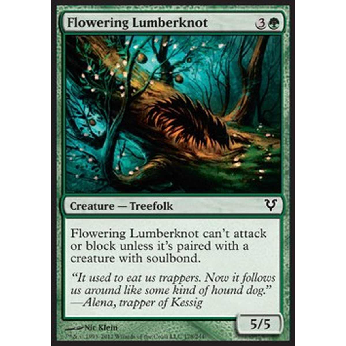 Flowering Lumberknot - Legnodoso in Fiore - [AVR] [NM] [Foil]
