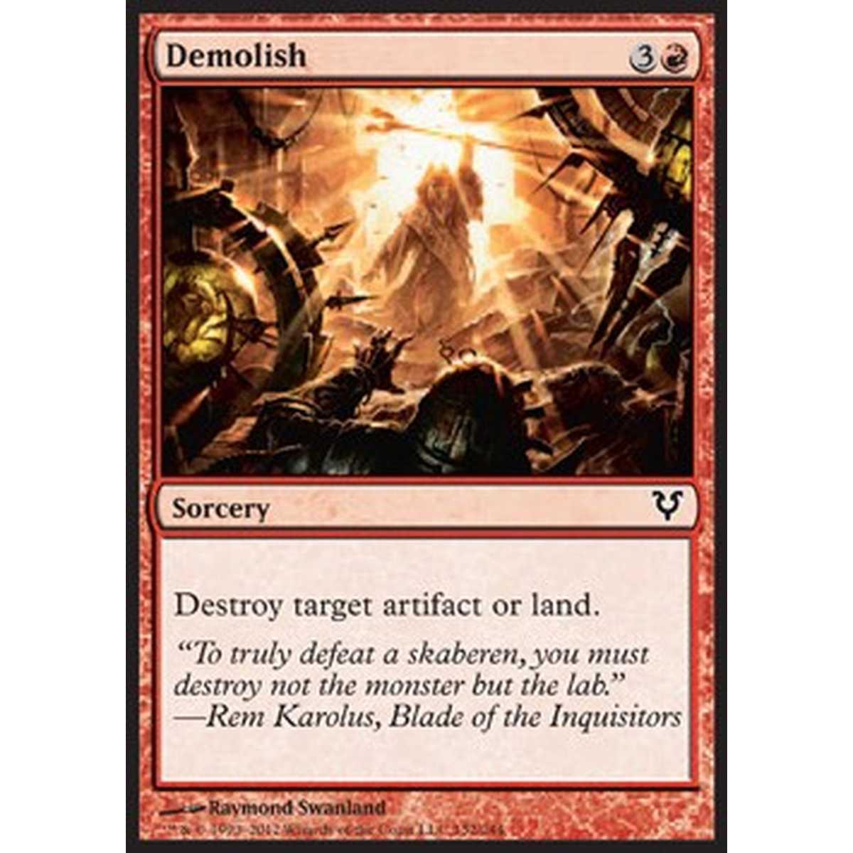 Demolish - Frantumare - [AVR] [NM] [Foil]
