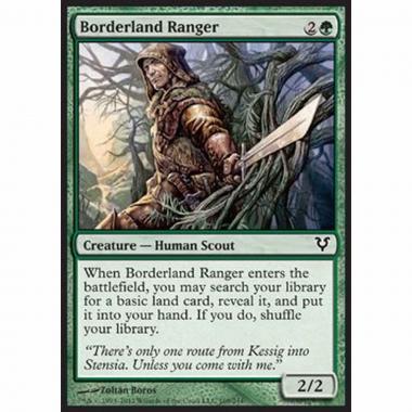 Borderland Ranger - Borderland Ranger - [AVR] [NM] [Foil]