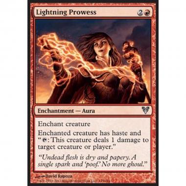 Lightning Prowess - Prodezza Folgorante - [AVR] [NM] [Foil]