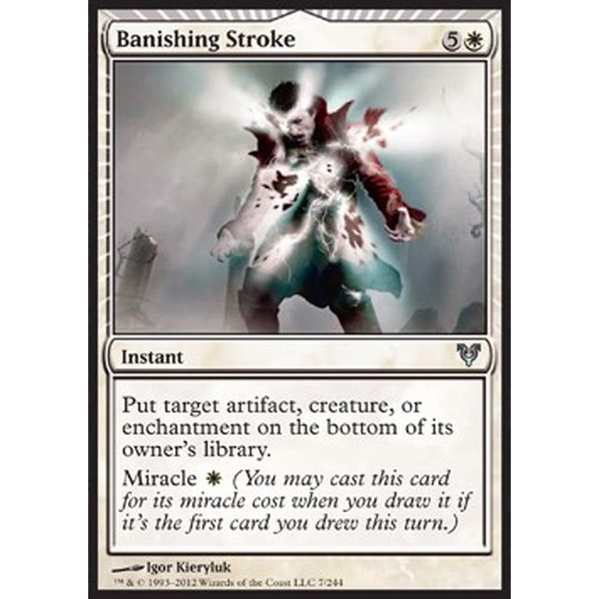 Banishing Stroke - Bandire a Forza - [AVR] [NM] [Foil]