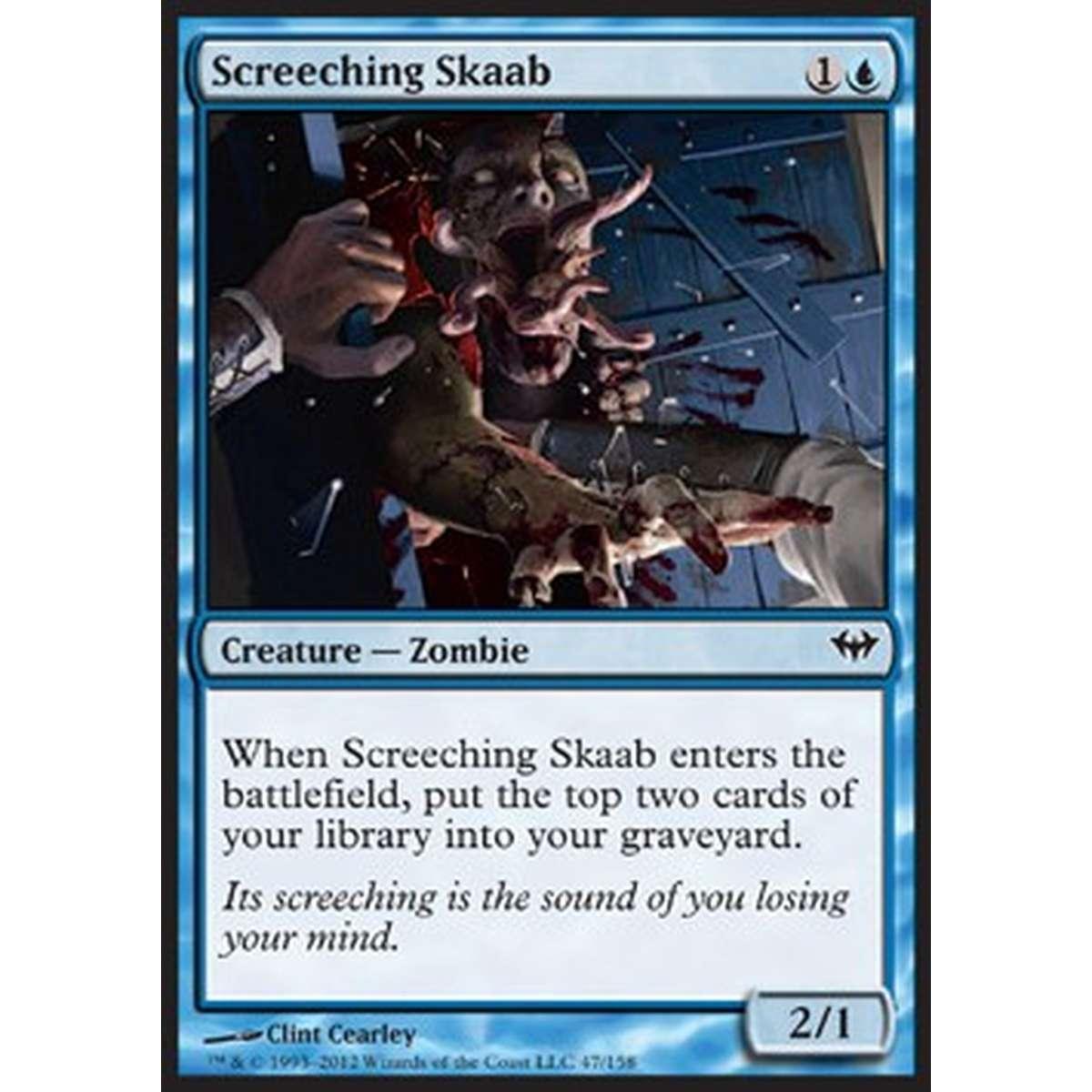 Screeching Skaab - Screeching Skaab - [DKA] [NM] [Foil]