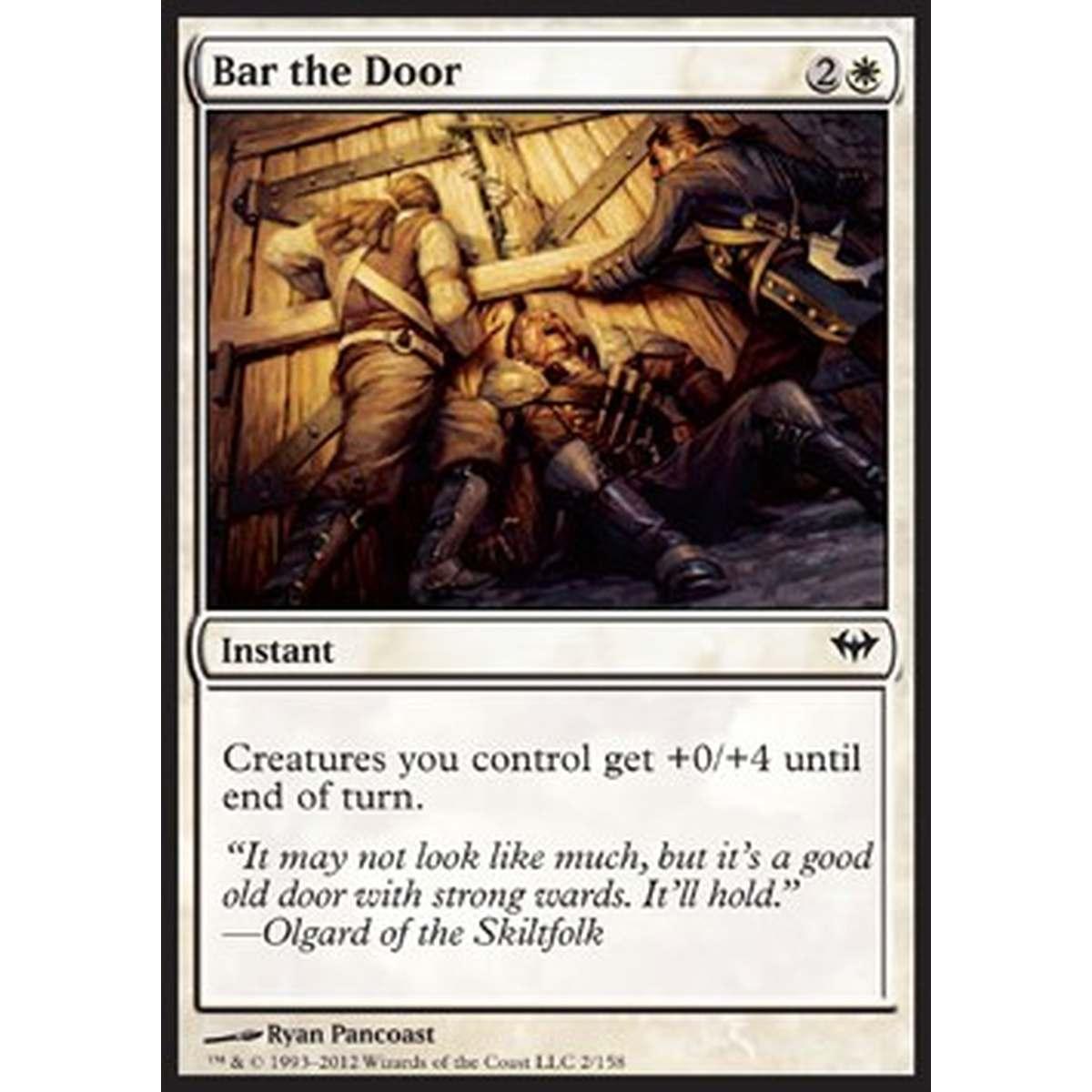 Bar the Door - Sprangare La Porta - [DKA] [NM] [Foil]
