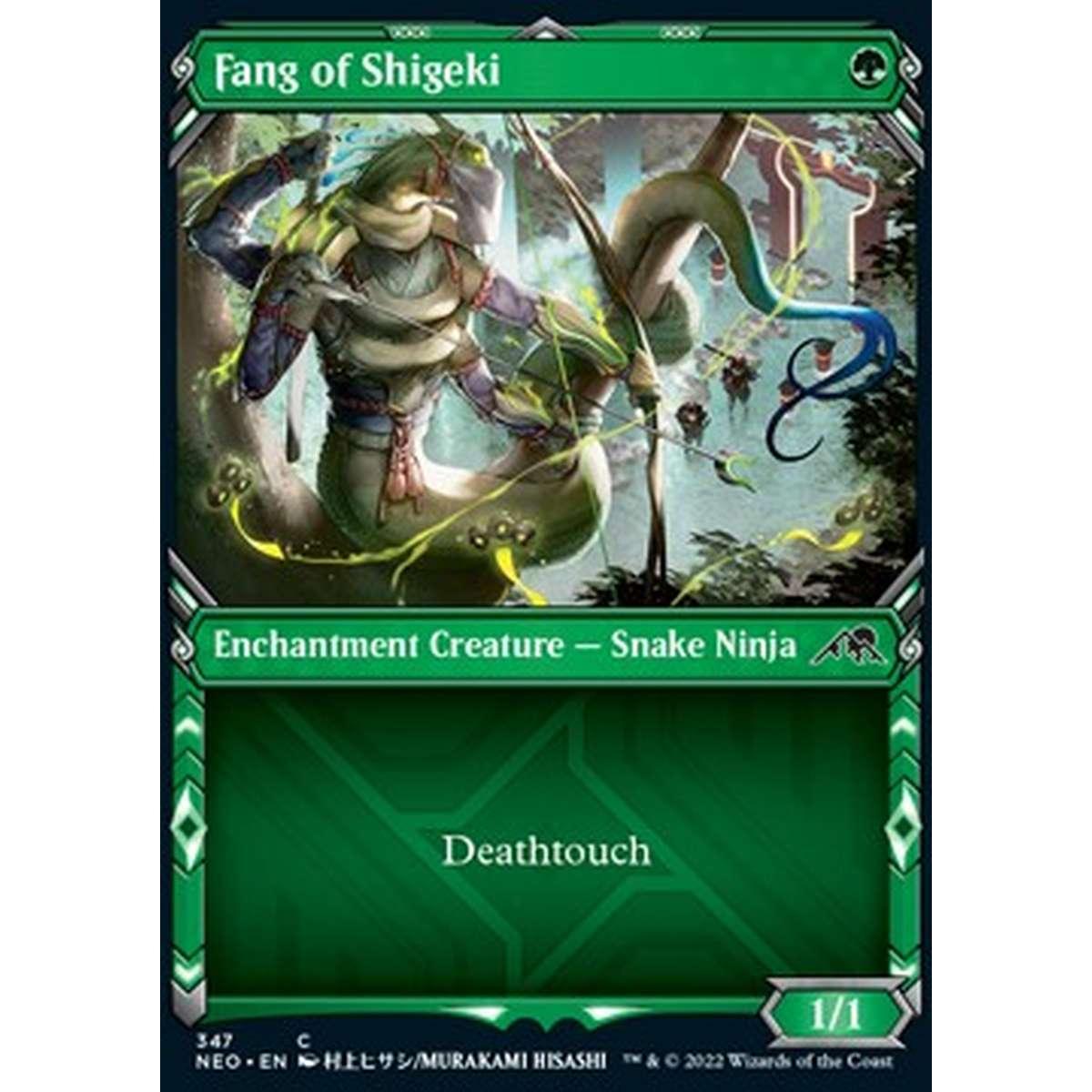 Fang of Shigeki - Zanna di Shigeki - [XNEO] [NM]