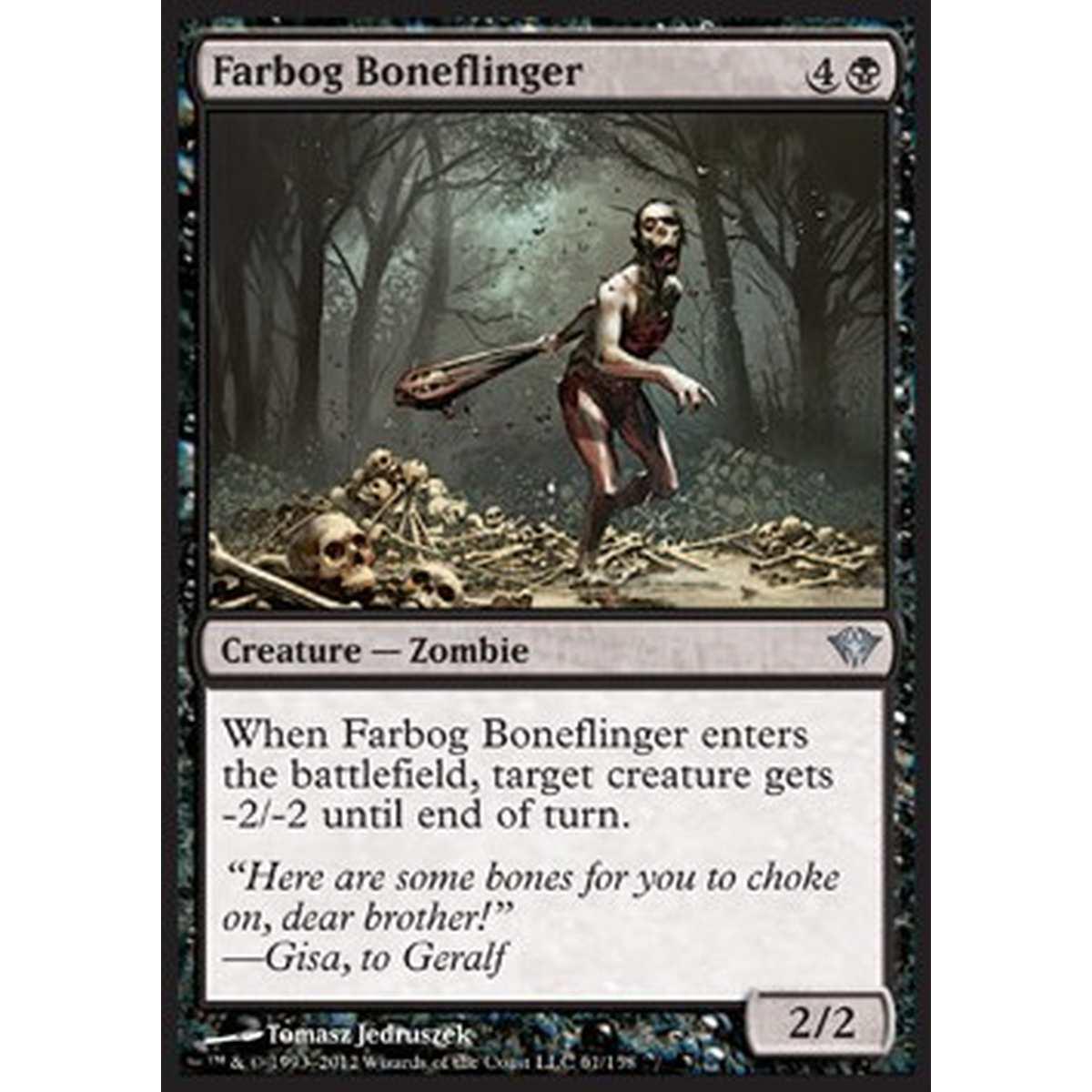 Farbog Boneflinger - Lanciaossa di Palude Lontana - [DKA] [NM] [Foil]