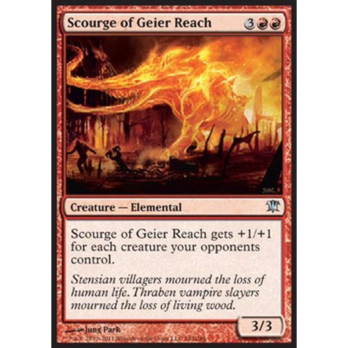Scourge of Geier Reach - Flagello delle Alture Geier - [ISD] [NM] [Foil]