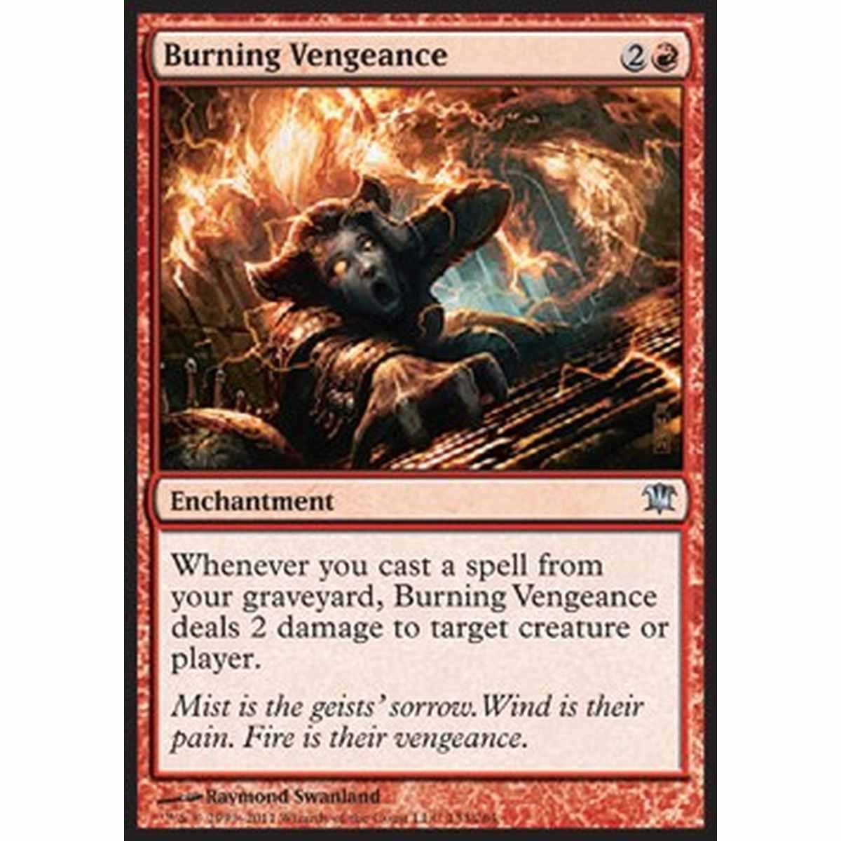 Burning Vengeance - Vendetta Scottante - [ISD] [NM] [Foil]