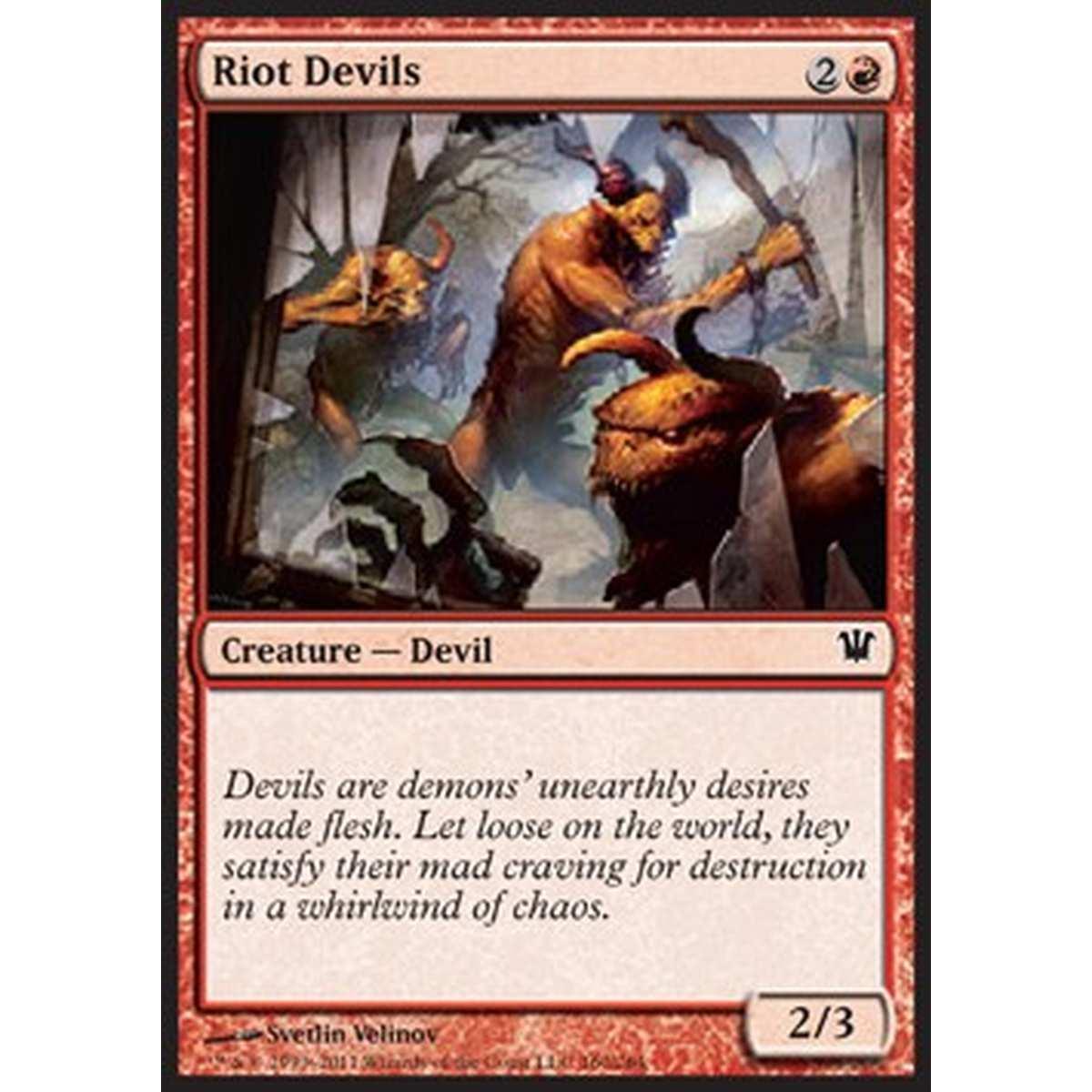 Riot Devils - Diavoli da Sommossa - [ISD] [NM] [Foil]