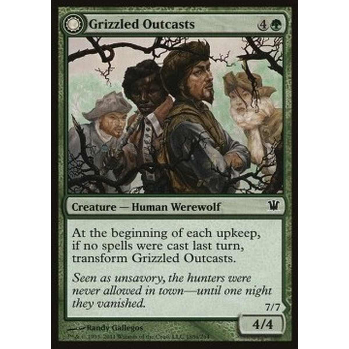 Grizzled Outcasts / Krallenhorde Wantons - Grizzled Outcasts / Krallenhorde Wantons - [ISD] [NM] [Foil]