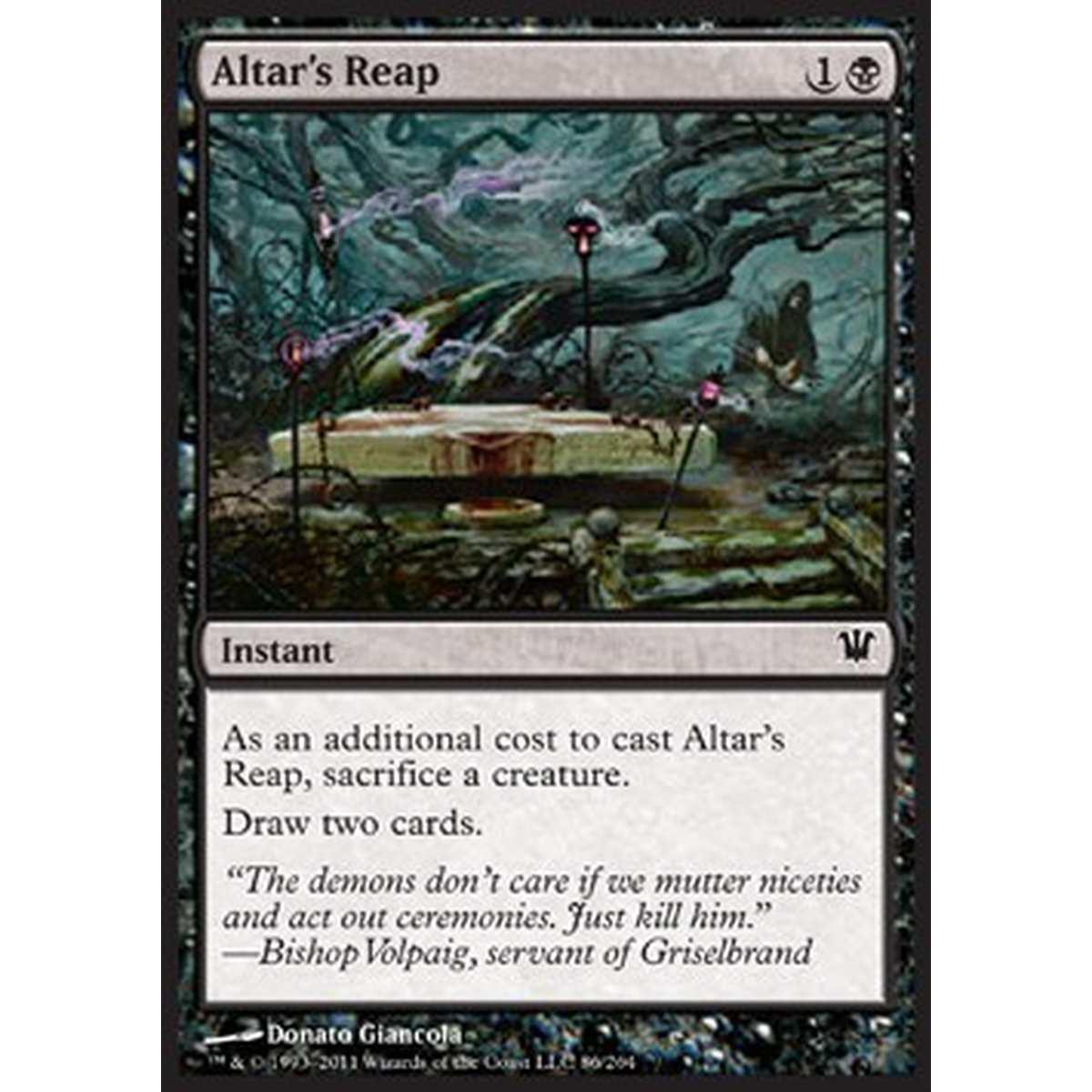 Altar's Reap - Raccolto dell'Altare - [ISD] [NM] [Foil]