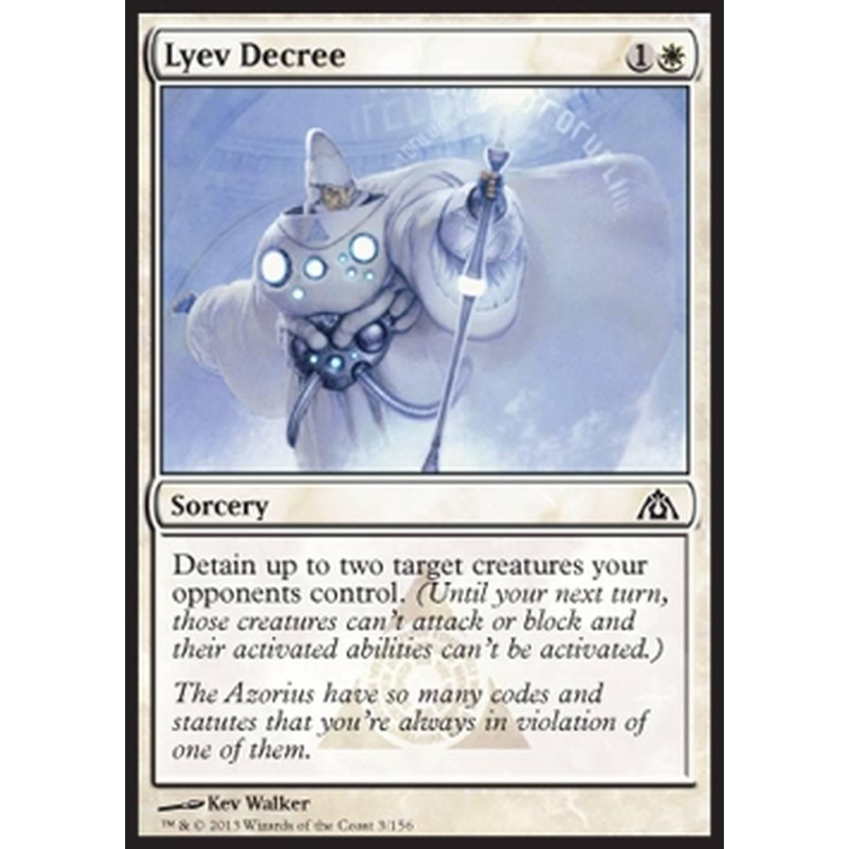 Lyev Decree - Decreto Lyev - [DGM] [NM] [Foil]