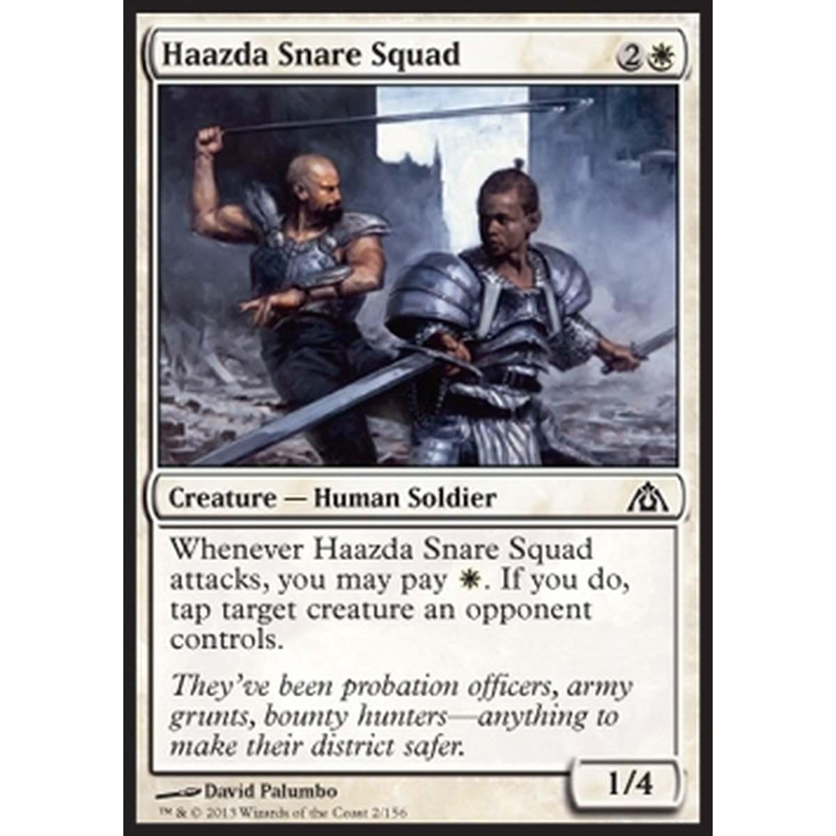 Haazda Snare Squad - Squadra Laccio di Haazda - [DGM] [NM] [Foil]