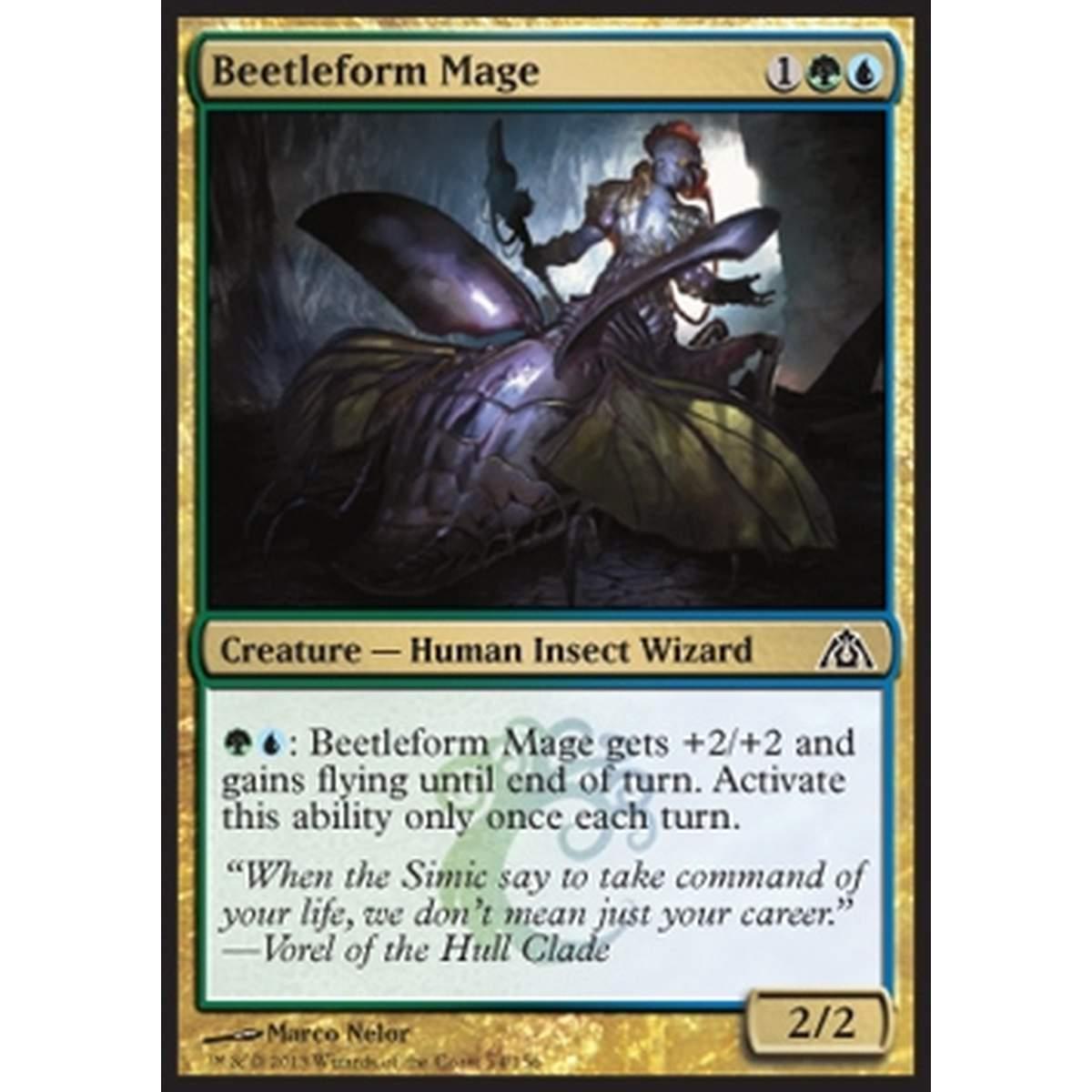 Beetleform Mage - Mago Scarabeiforme - [DGM] [NM] [Foil]