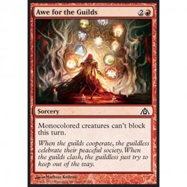 Awe for the Guilds - Soggezione per le Gilde - [DGM] [NM] [Foil]