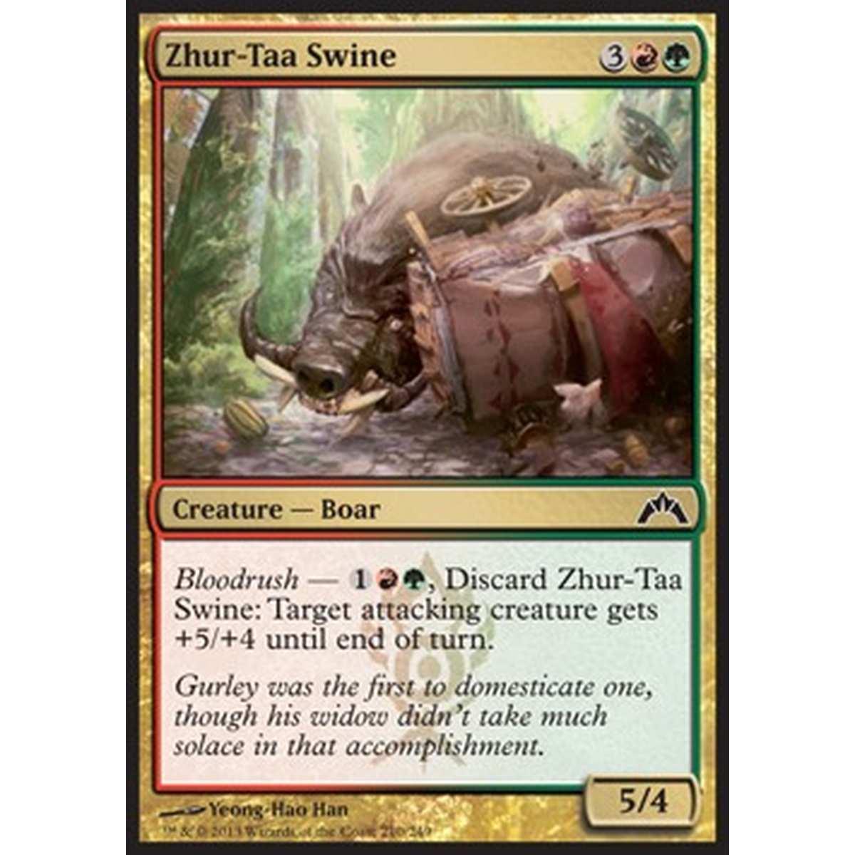 Zhur-Taa Swine - Suino di Zhur-Taa - [GTC] [NM] [Foil]