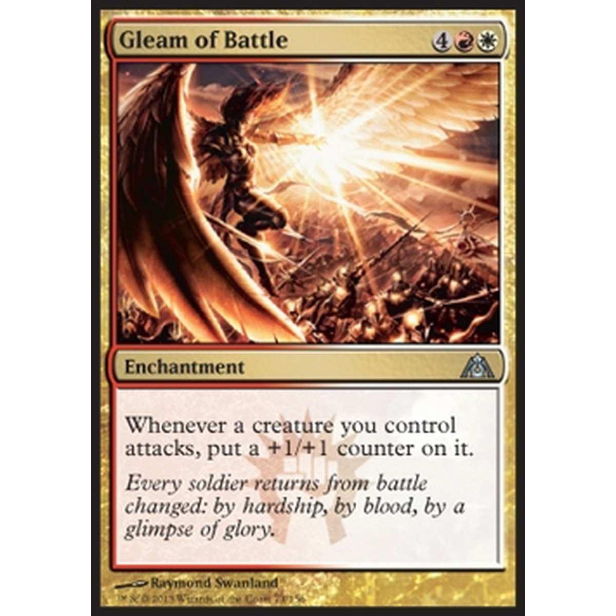 Gleam of Battle - Bagliore della Battaglia - [DGM] [NM] [Foil]