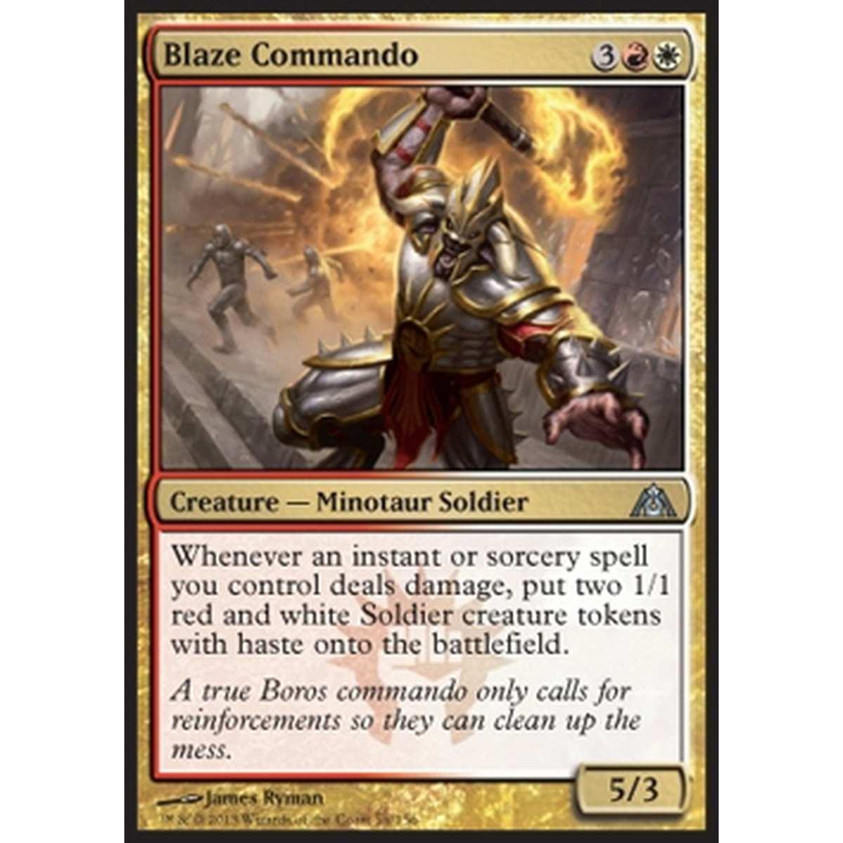 Blaze Commando - Commando Infuocato - [DGM] [NM] [Foil]