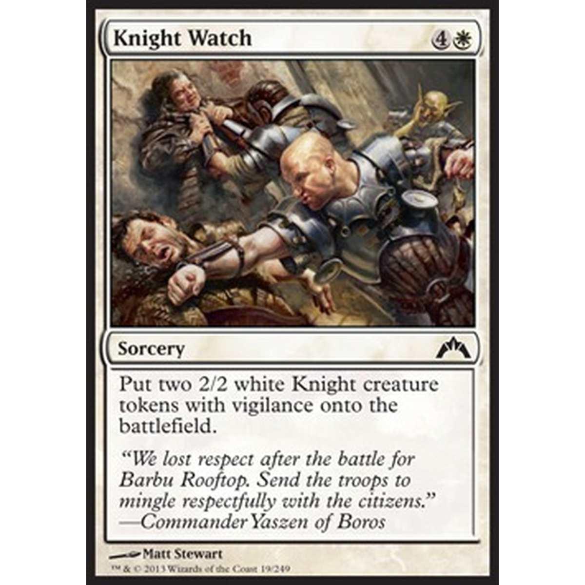 Knight Watch - Ronda dei Cavalieri - [GTC] [NM] [Foil]