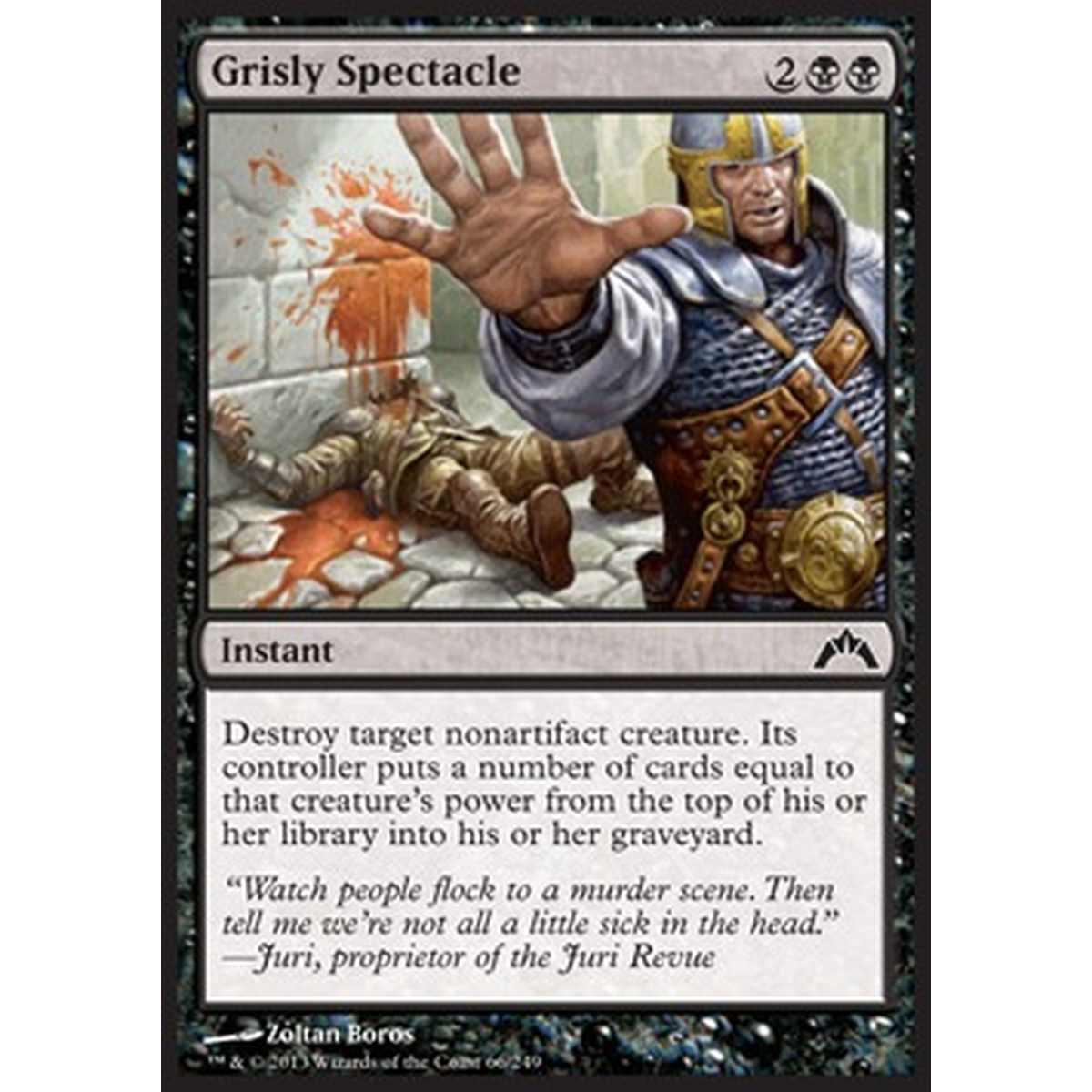 Grisly Spectacle - Spettacolo Orripilante - [GTC] [NM] [Foil]
