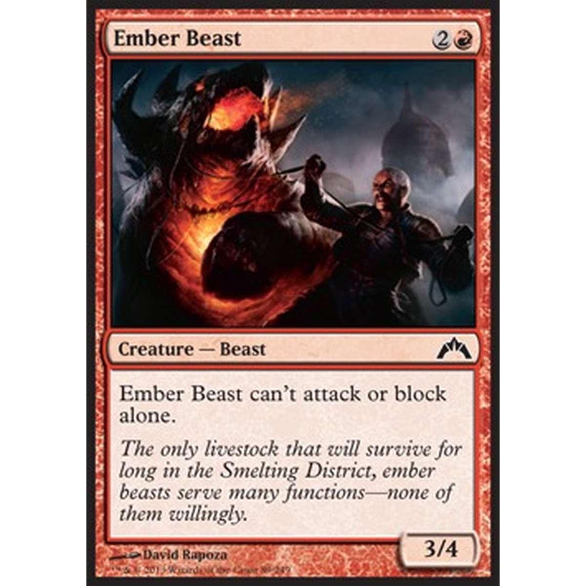 Ember Beast - Bestia Tizzone - [GTC] [NM] [Foil]