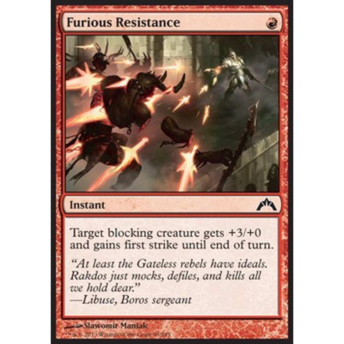 Furious Resistance - Resistenza Furiosa - [GTC] [NM] [Foil]