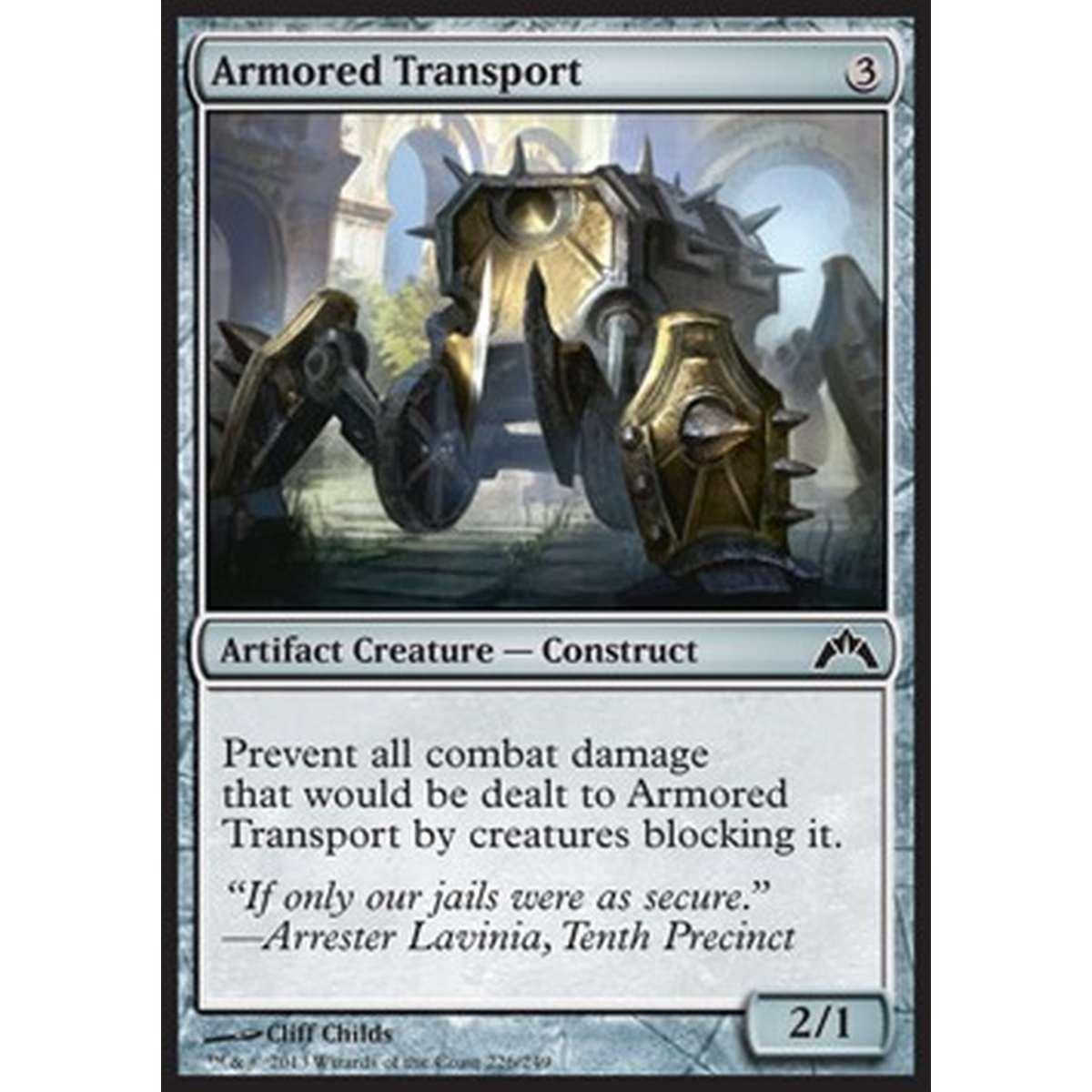 Armored Transport - Trasporto Corazzato - [GTC] [NM] [Foil]