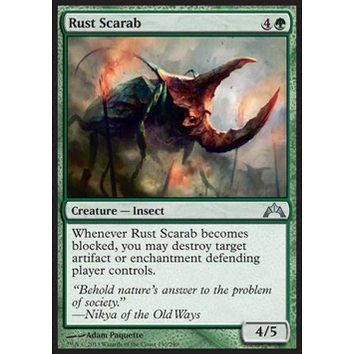 Rust Scarab - Scarabeo della Ruggine - [GTC] [NM] [Foil]