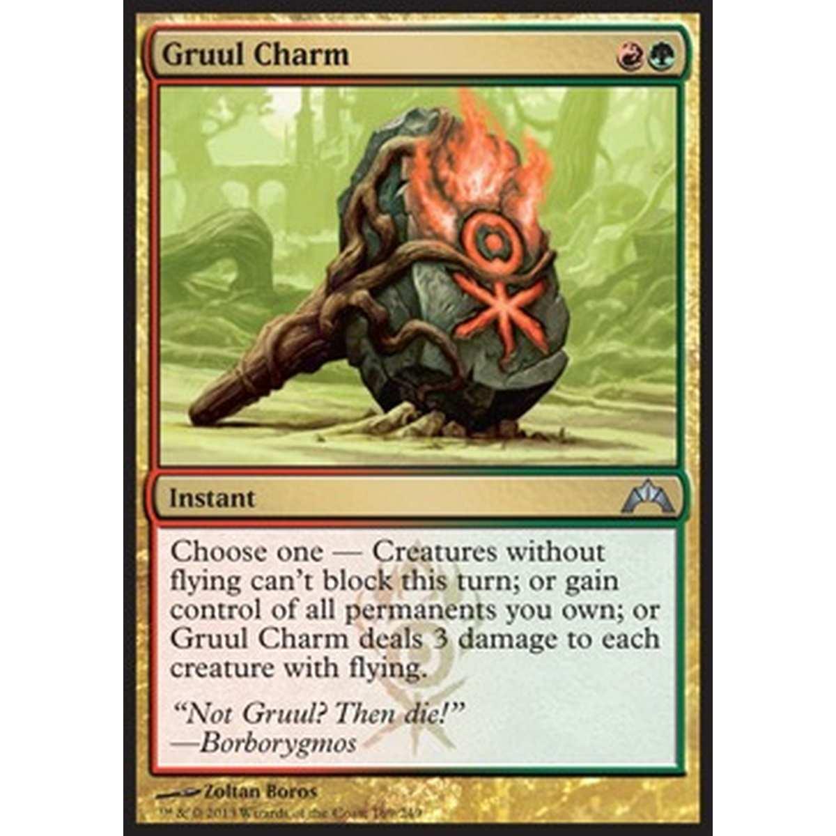 Gruul Charm - Talismano Gruul - [GTC] [NM] [Foil]