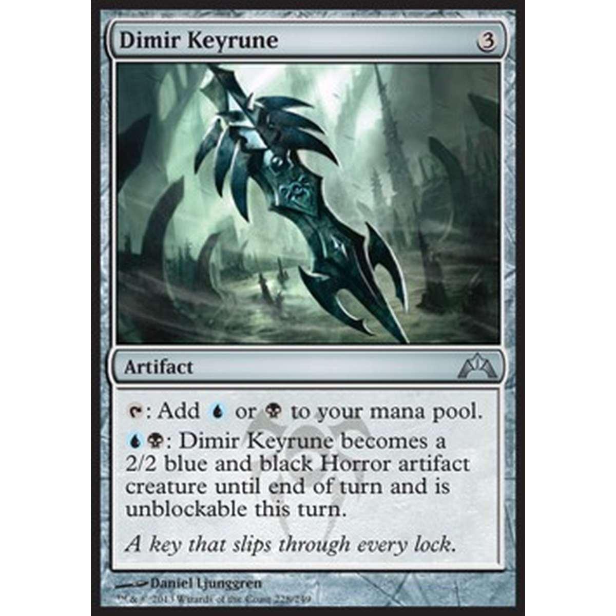 Dimir Keyrune - Runachiave Dimir - [GTC] [NM] [Foil]