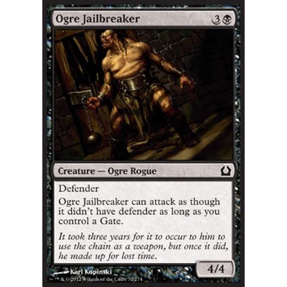Ogre Jailbreaker - Ogre Evaso - [RTR] [NM] [Foil]