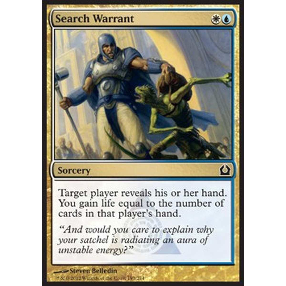 Search Warrant - Mandato di Perquisizione - [RTR] [NM] [Foil]