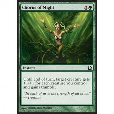 Chorus of Might - Coro della Potenza - [RTR] [NM] [Foil]