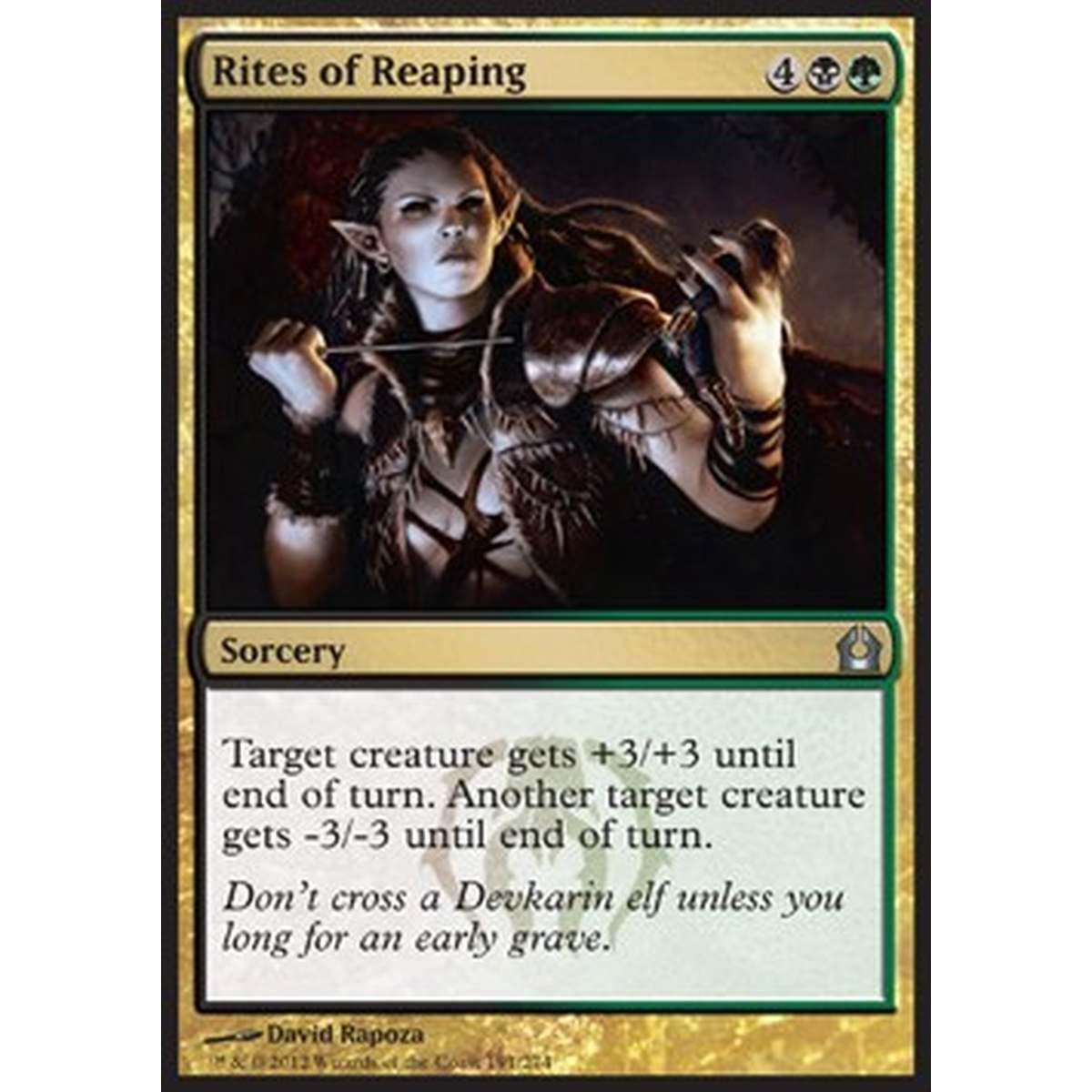 Rites of Reaping - Riti della Mietitura - [RTR] [NM] [Foil]