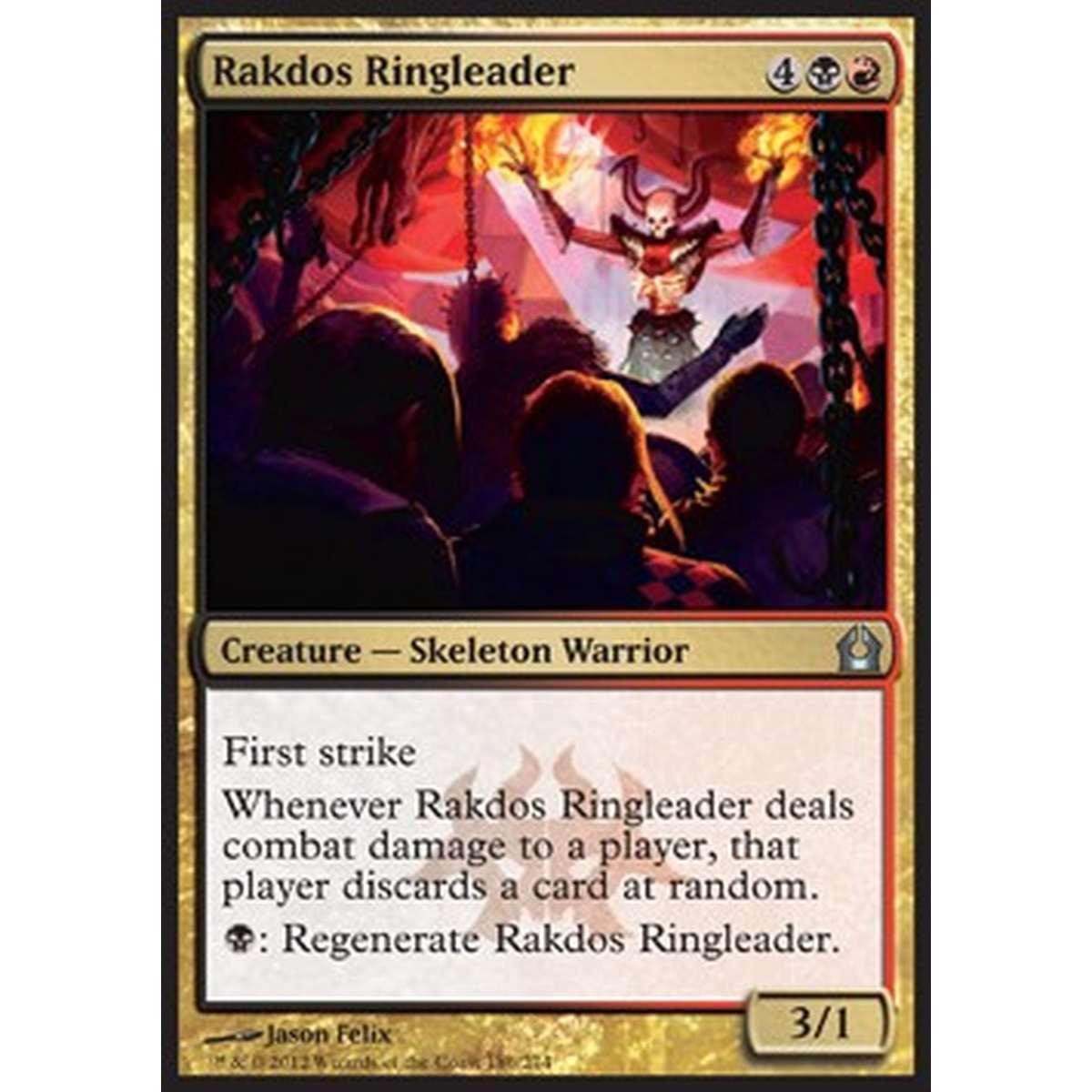 Rakdos Ringleader - Capobanda Rakdos - [RTR] [NM] [Foil]