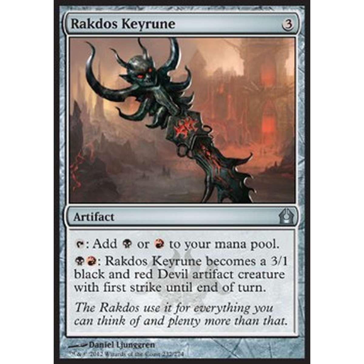 Rakdos Keyrune - Runachiave Rakdos - [RTR] [NM] [Foil]
