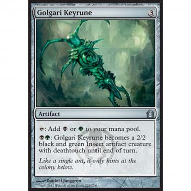 Golgari Keyrune - Runachiave Golgari - [RTR] [NM] [Foil]