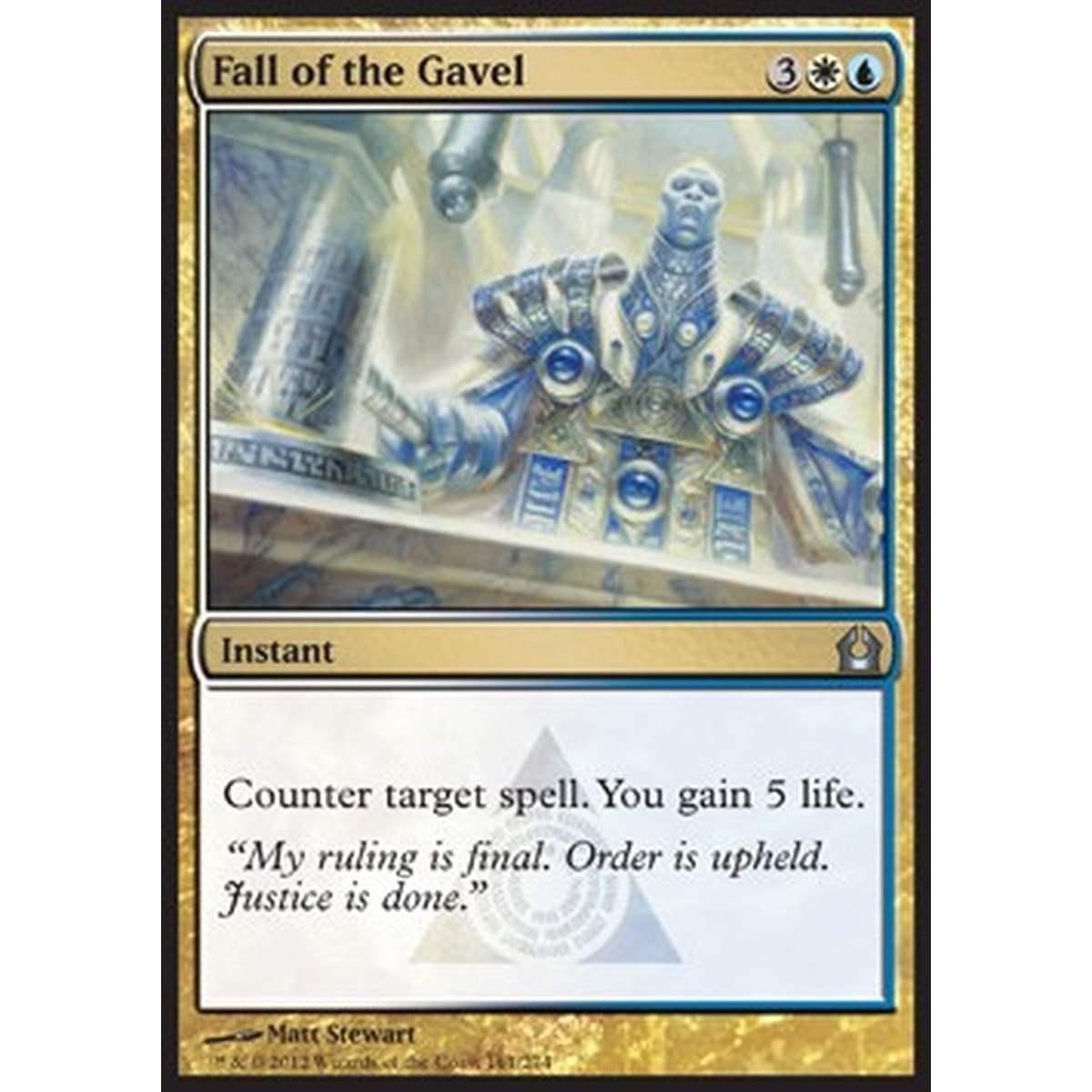 Fall of the Gavel - Colpo del Martelletto - [RTR] [NM] [Foil]