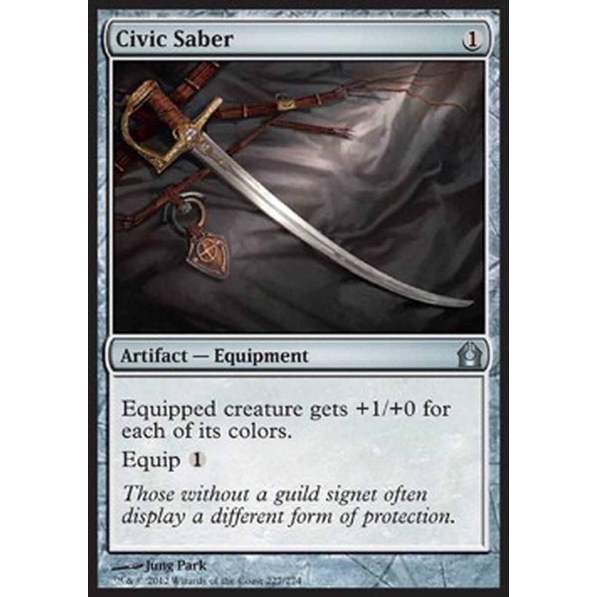 Civic Saber - Sciabola della CittÃ - [RTR] [NM] [Foil]