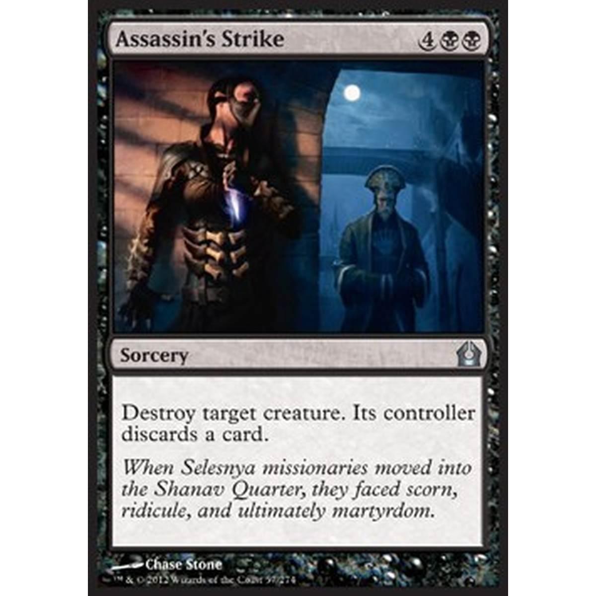 Assassin's Strike - Colpo dell'Assassino - [RTR] [NM] [Foil]
