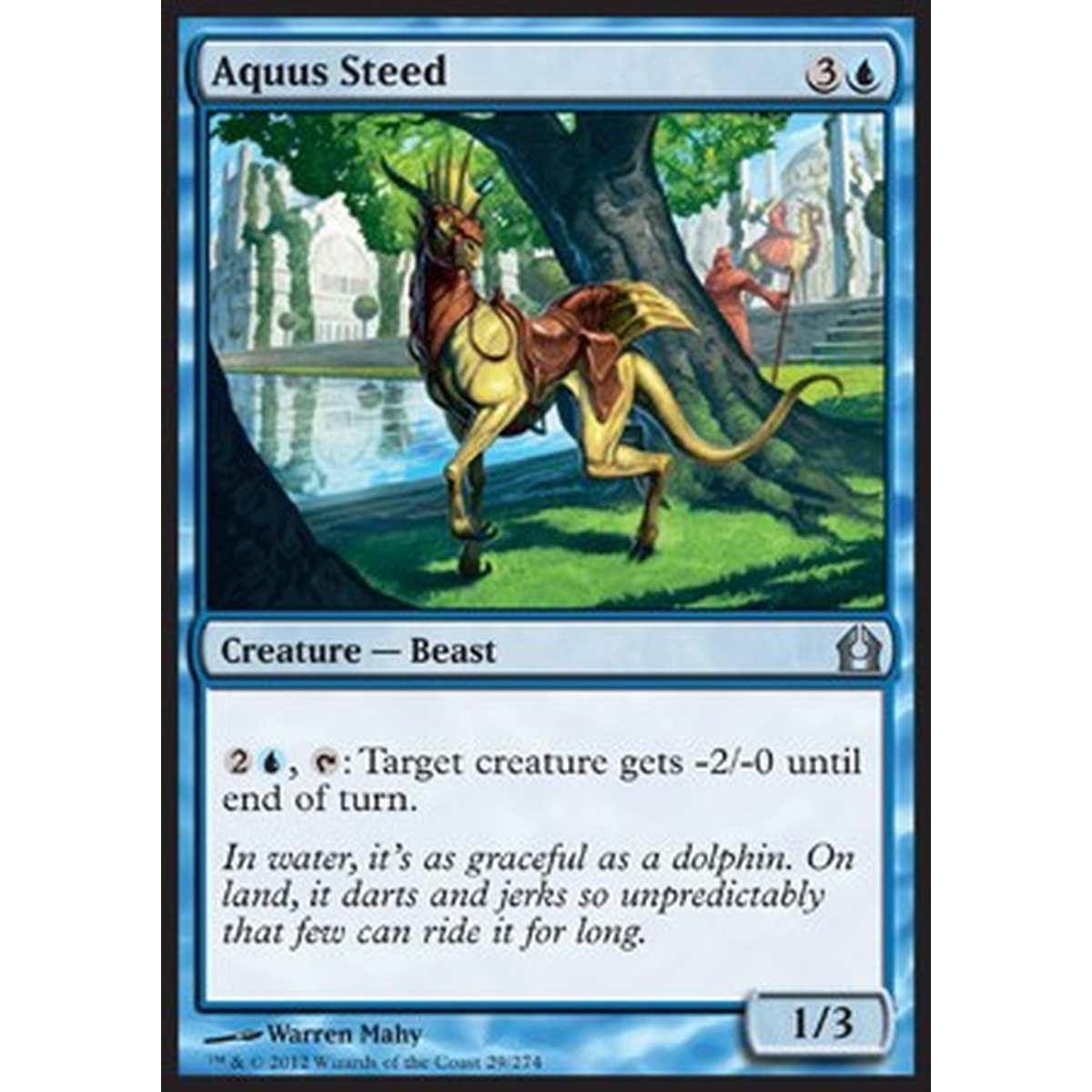 Aquus Steed - Destriero Aquino - [RTR] [NM] [Foil]