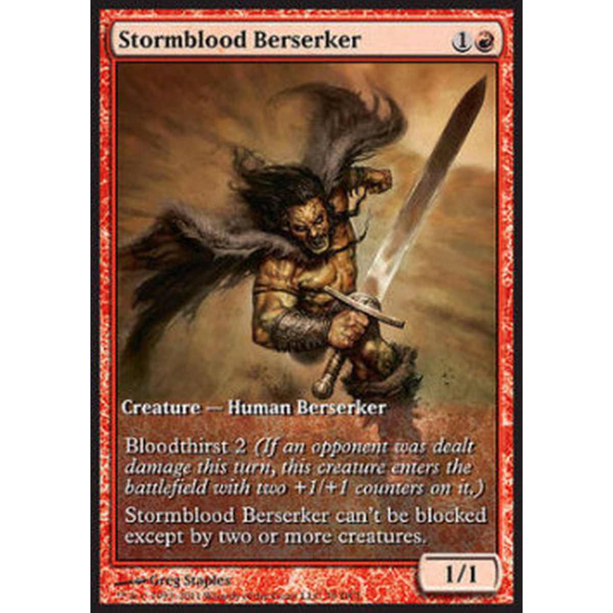 Stormblood Berserker - Berserker Sangue Tempestoso - [GDP] [NM]